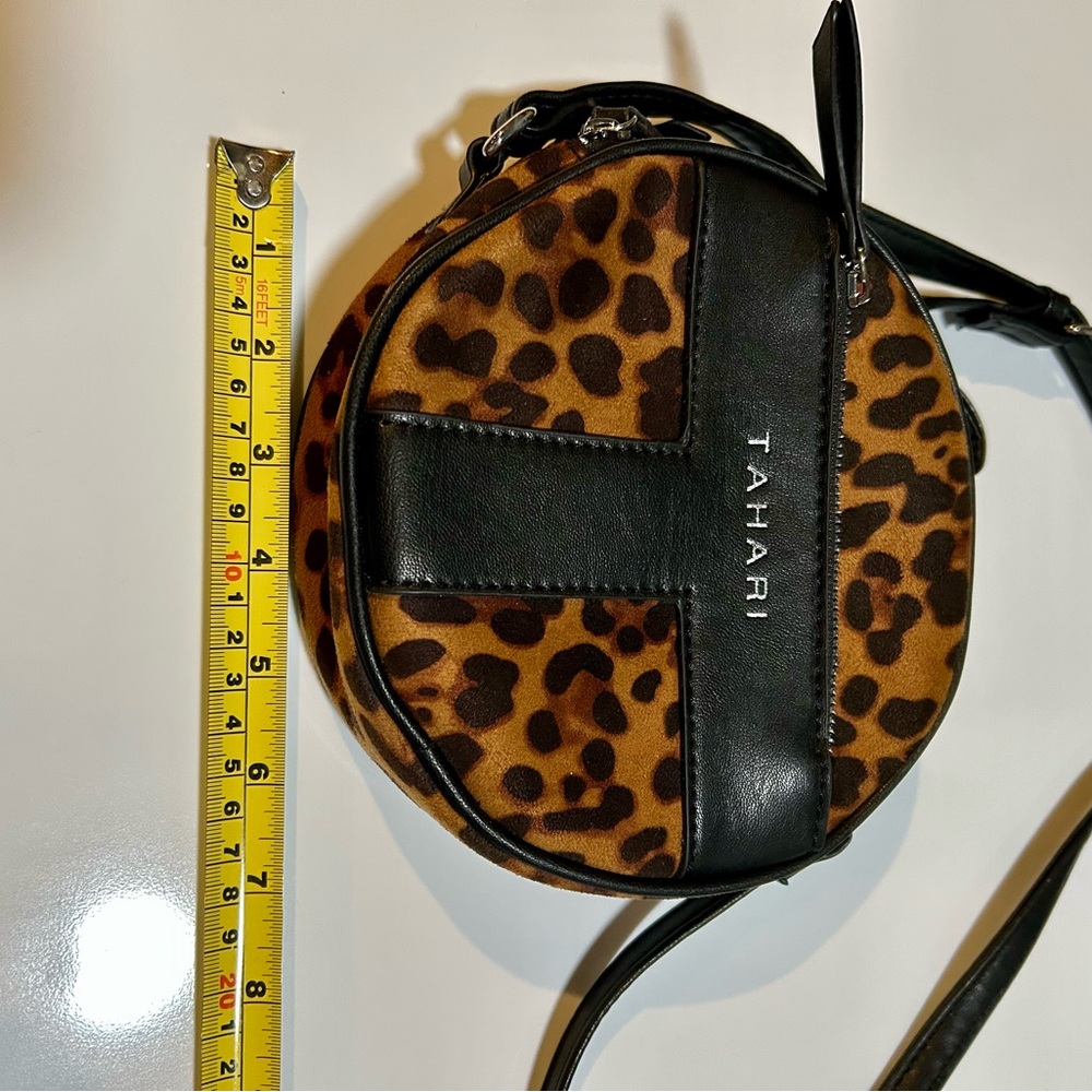 Tahari Leopard Print Crossbody Bag - Picture 13 of 16